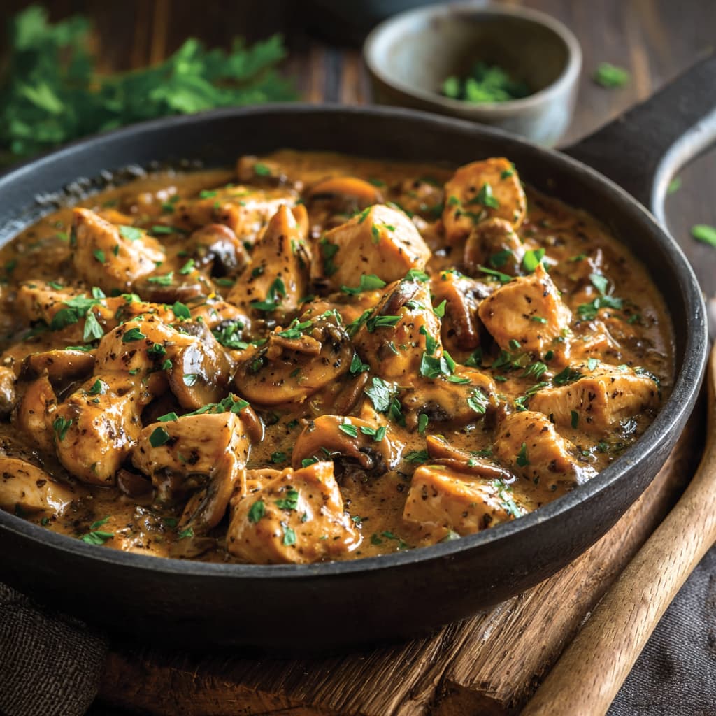 Epic Creamy Chicken & Mushroom Stroganoff: Comfort Food at Its Finest