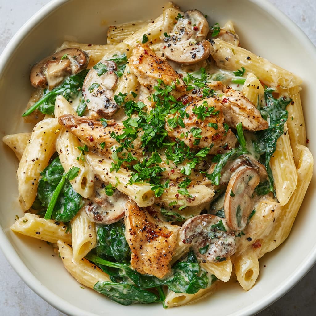 Creamy Mushroom Chicken: A One-Skillet Classic with Rich, Earthy Flavor
