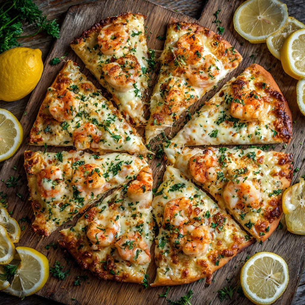 Ultimate Zesty Lemon Pizza with Ricotta
