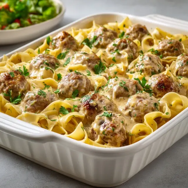 Swedish Meatball Pasta Bake – The Ultimate Comfort Dish