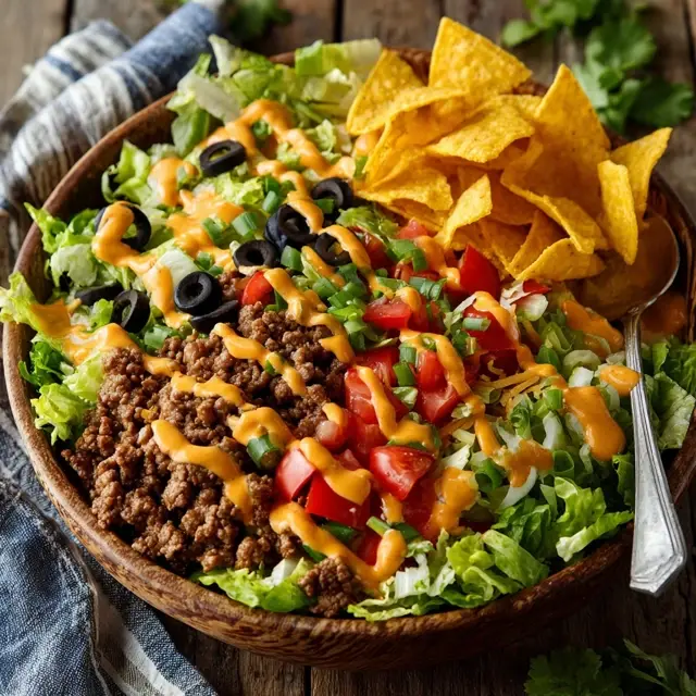Frito Taco Salad Recipe: A Bold, Crunchy Classic for Any Occasion