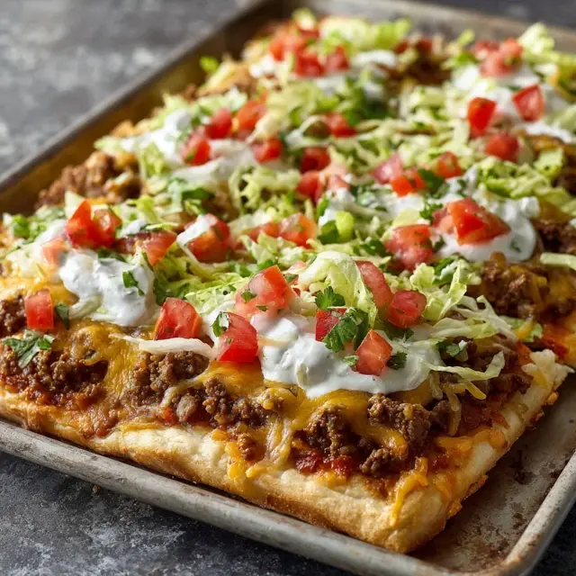 Taco Pizza Appetizer: A Crowd-Pleasing Party Favorite