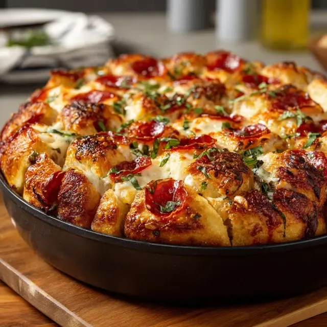Pull Apart Pizza Bread: The Ultimate Party Appetizer