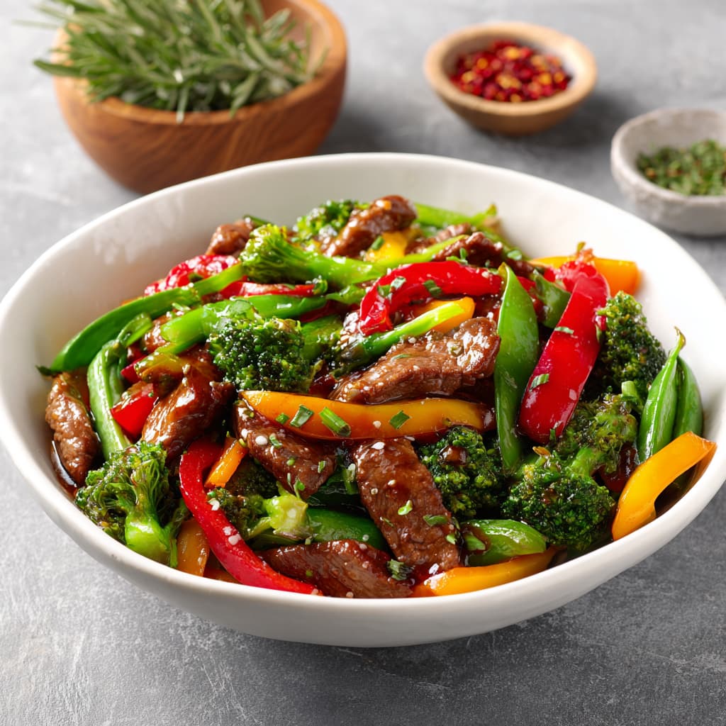 Beef Stir-Fry with Vegetables