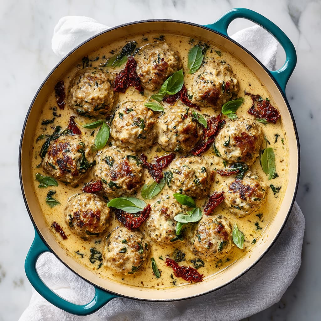 Marry Me Chicken Meatballs
