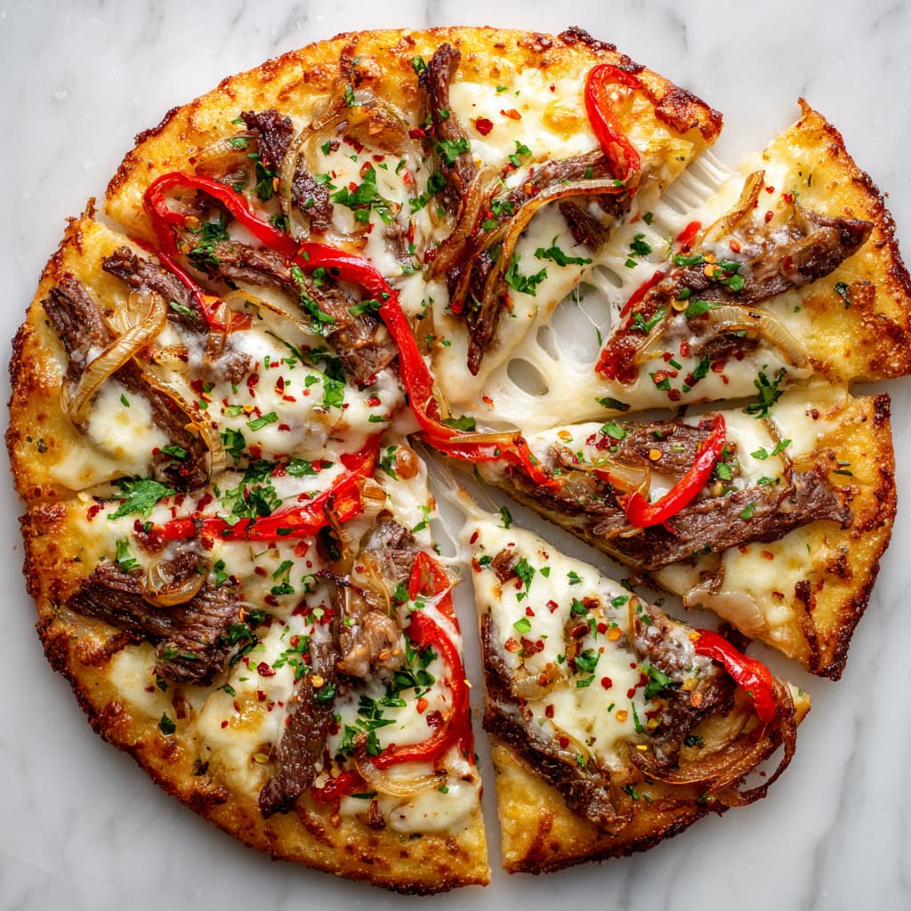 Philly Cheesesteak Pizza: A Savory Mashup You’ll Love