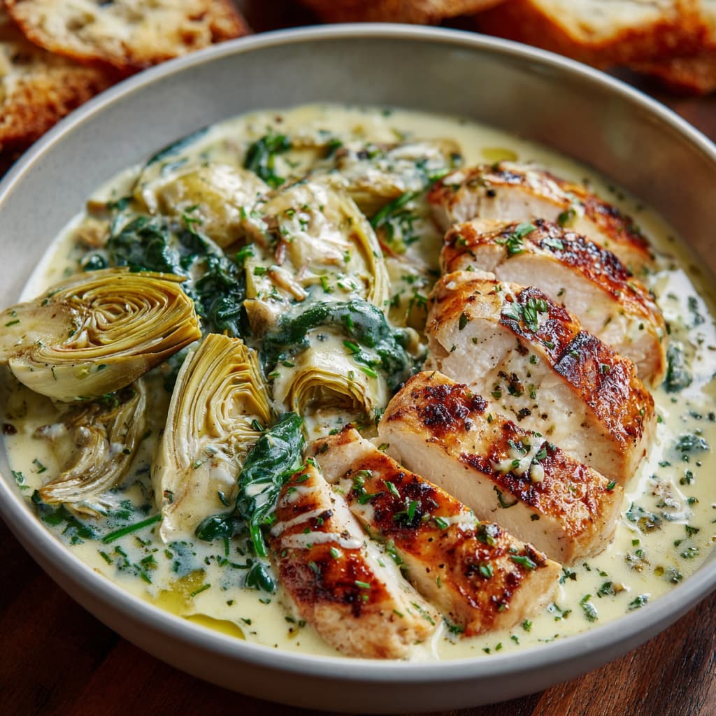 Creamy Spinach Artichoke Chicken: A Restaurant-Worthy Weeknight Favorite