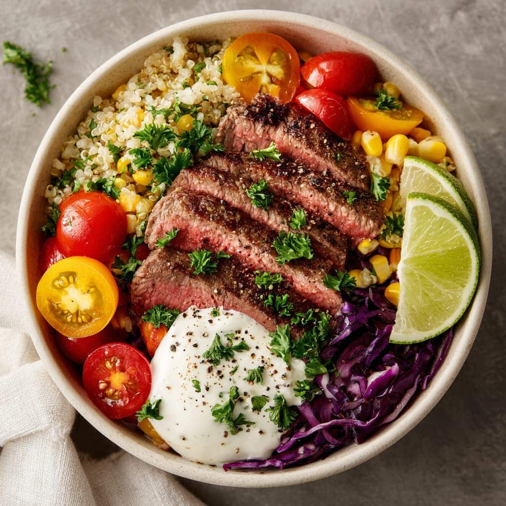 Easy Steak Queso Bowl: A Quick Tex-Mex Favorite You Can Make at Home