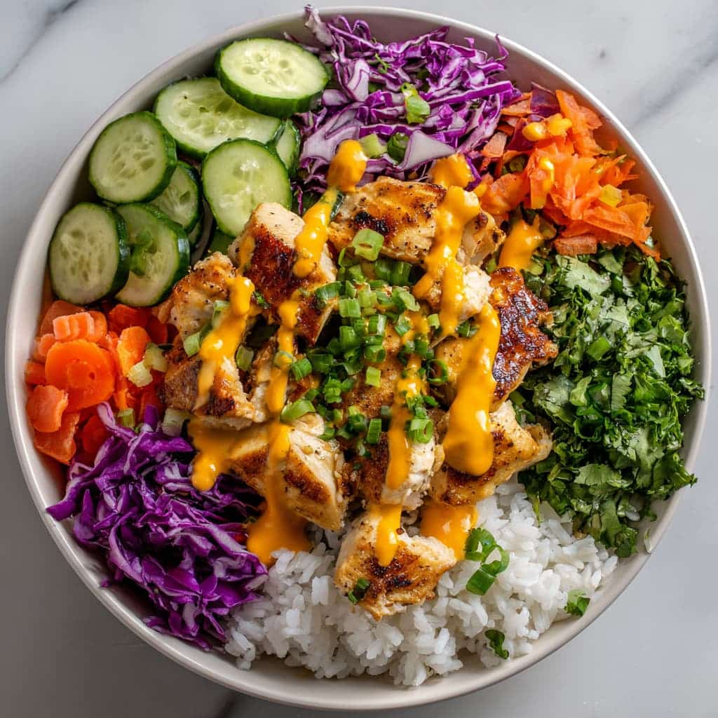 Bang Bang Chicken Bowl Recipe: Sweet, Spicy, and Totally Irresistible