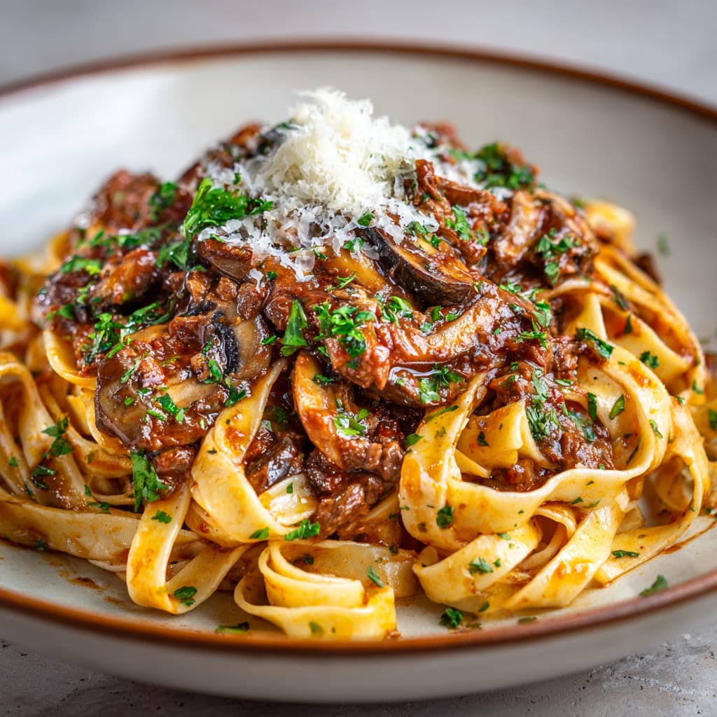 Beef and Mushroom Pasta: A Hearty, Creamy Comfort Food Classic