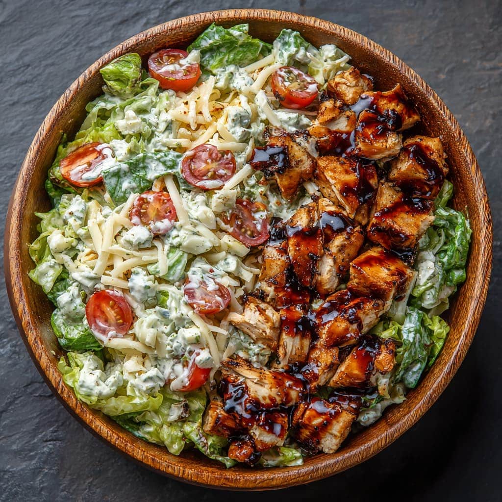 BBQ Chicken Chopped Salad with Cilantro Ranch: Fresh, Smoky, and Satisfying