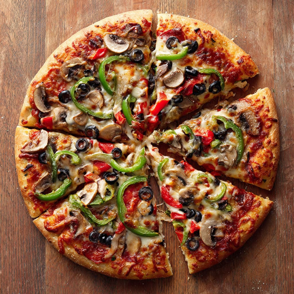 Veggie Supreme Pizza: A Colorful, Flavor-Packed Slice of Heaven