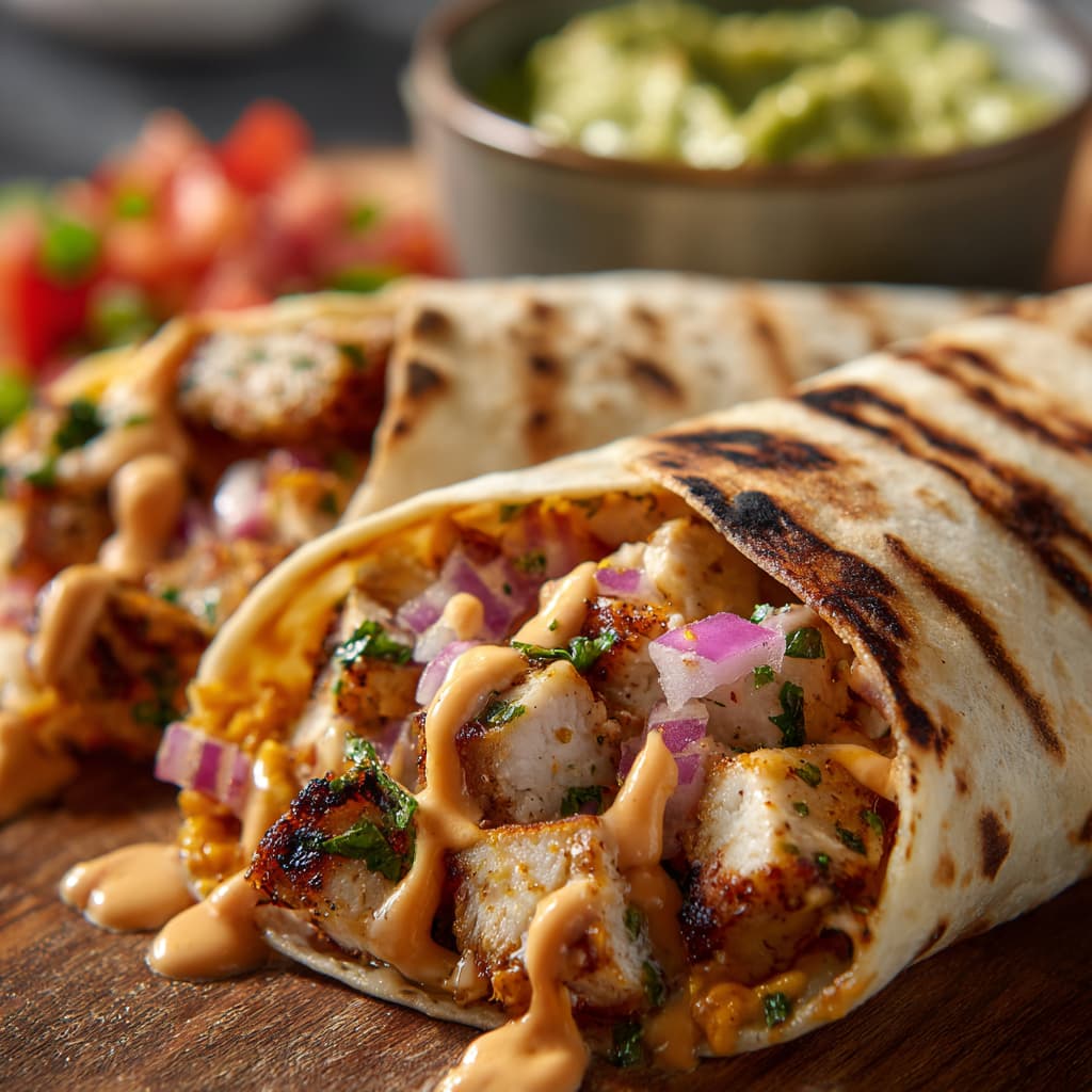 Chipotle Ranch Grilled Chicken Burrito Recipe: Smoky, Creamy, and Satisfying
