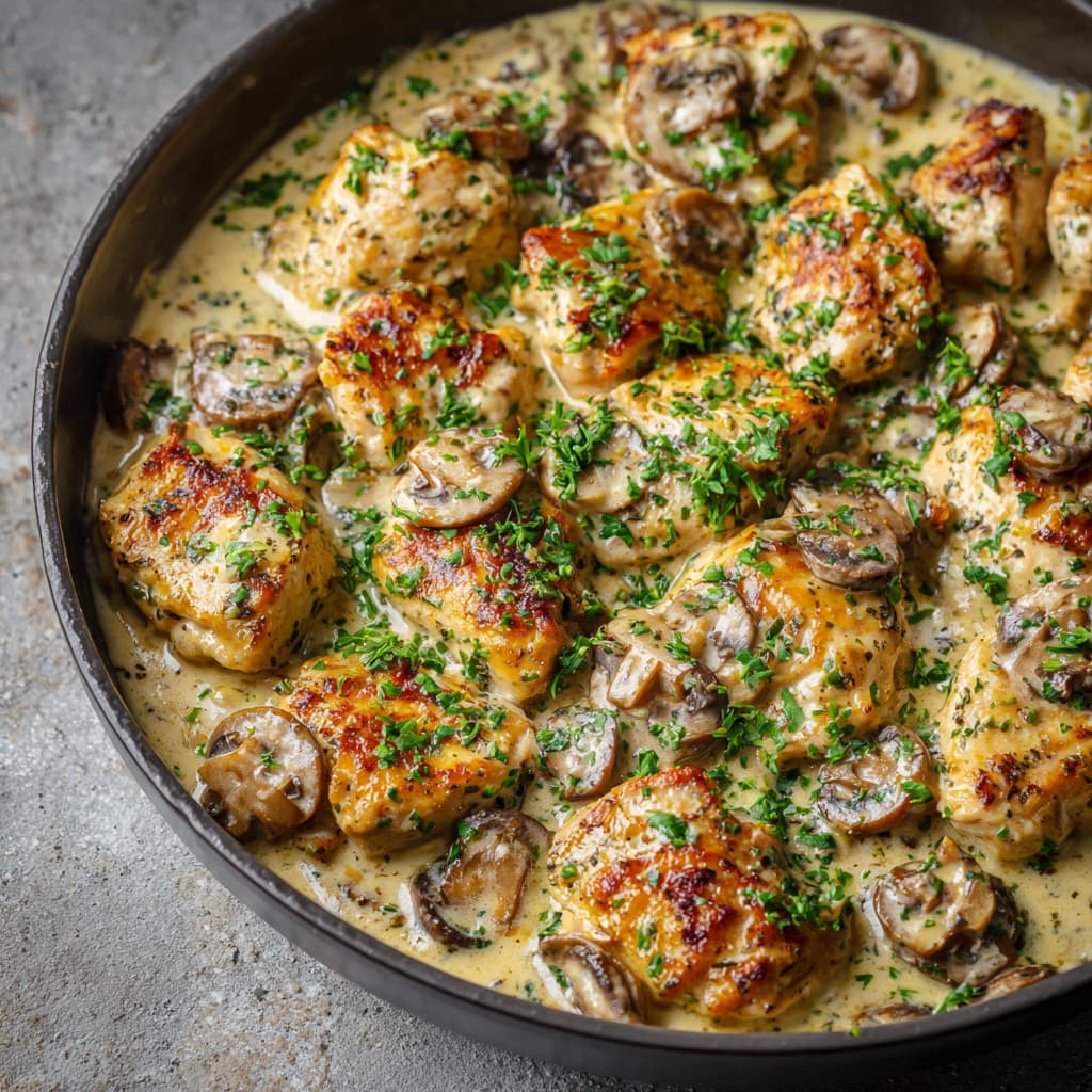 Creamy Chicken Stroganoff: A Comfort Food Classic with a Twist