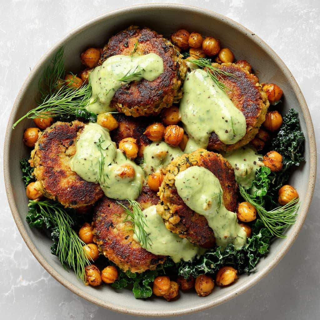 Herby Chicken Meatball Bowl: A Fresh and Flavorful Meal in Every Bite