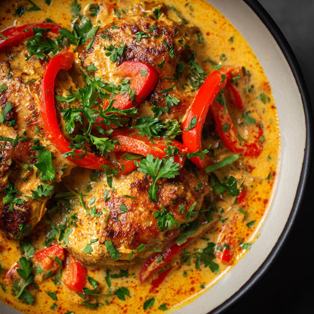 Creamy Coconut Chicken Curry: A Comforting Bowl of Flavor