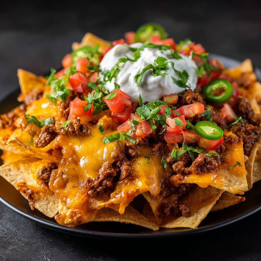 Beef Nachos Supreme: The Ultimate Crowd-Pleasing Tex-Mex Feast