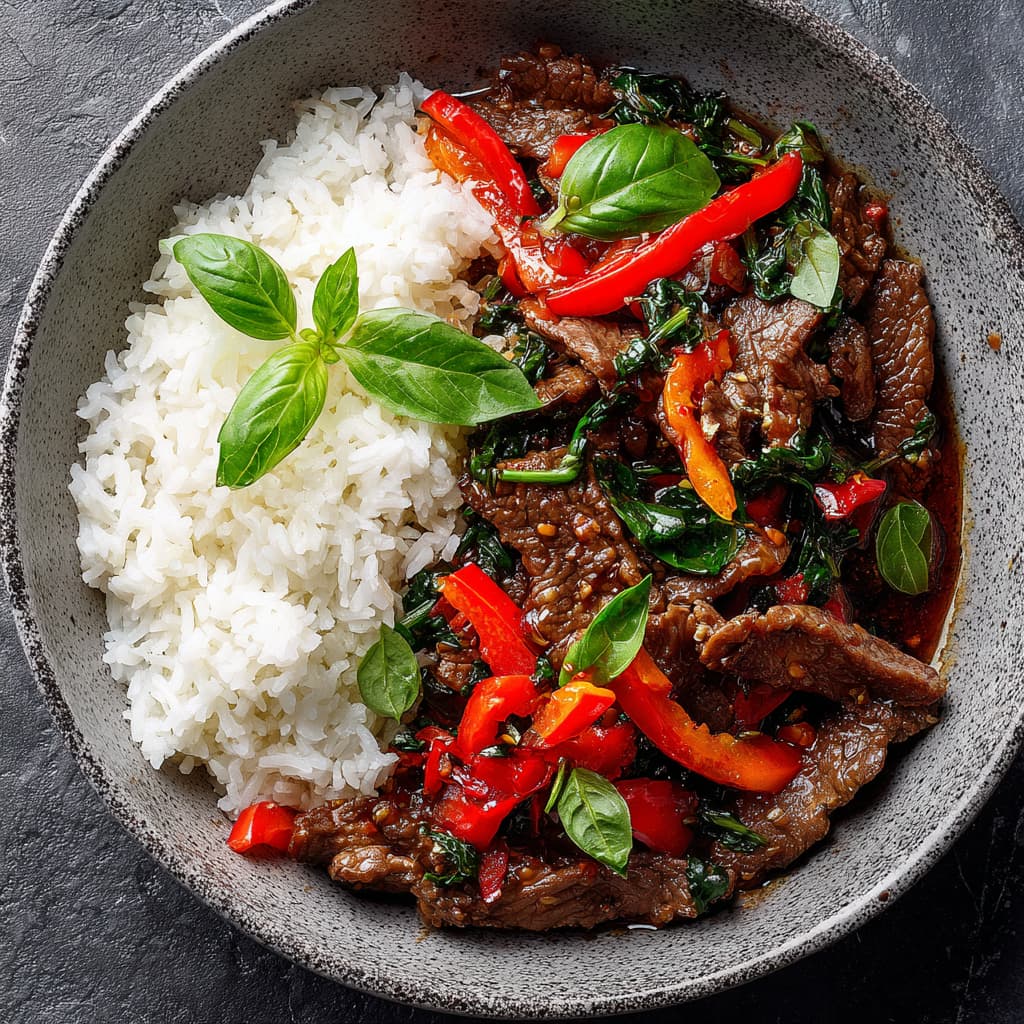 Thai Basil Beef: A Flavor-Packed Stir-Fry You’ll Crave Again and Again