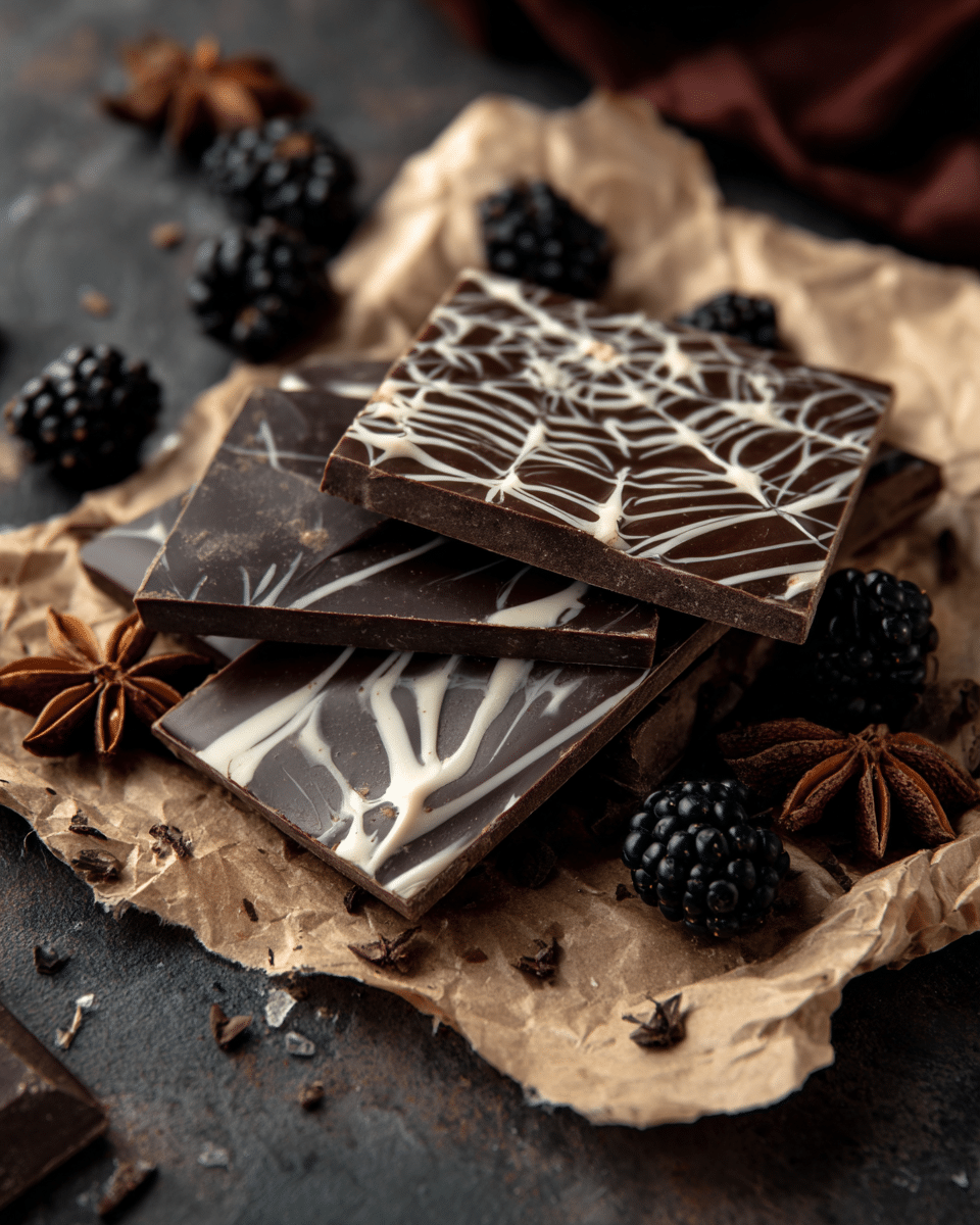 Halloween Webbed Chocolate Bark: A Wickedly Easy Spooky Treat