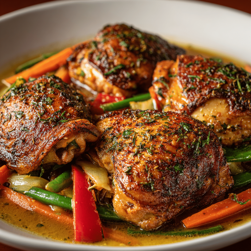 Juicy Chicken Thigh Dinner: The Perfect Weeknight Comfort Meal