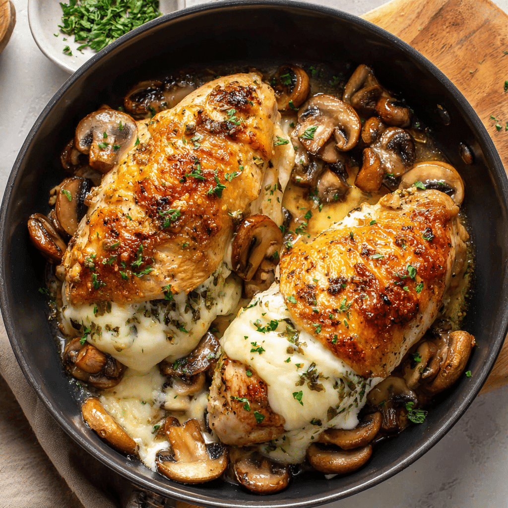 Mushroom Stuffed Chicken Breast: A Decadent Yet Easy Dinner Showstopper