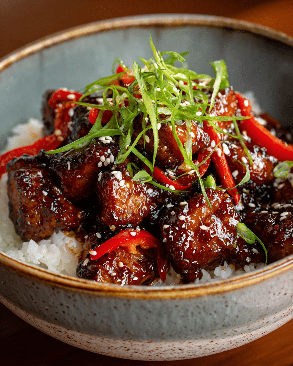 Spicy Ginger Chicken Delight Recipe – A Flavorful and Fiery Dish