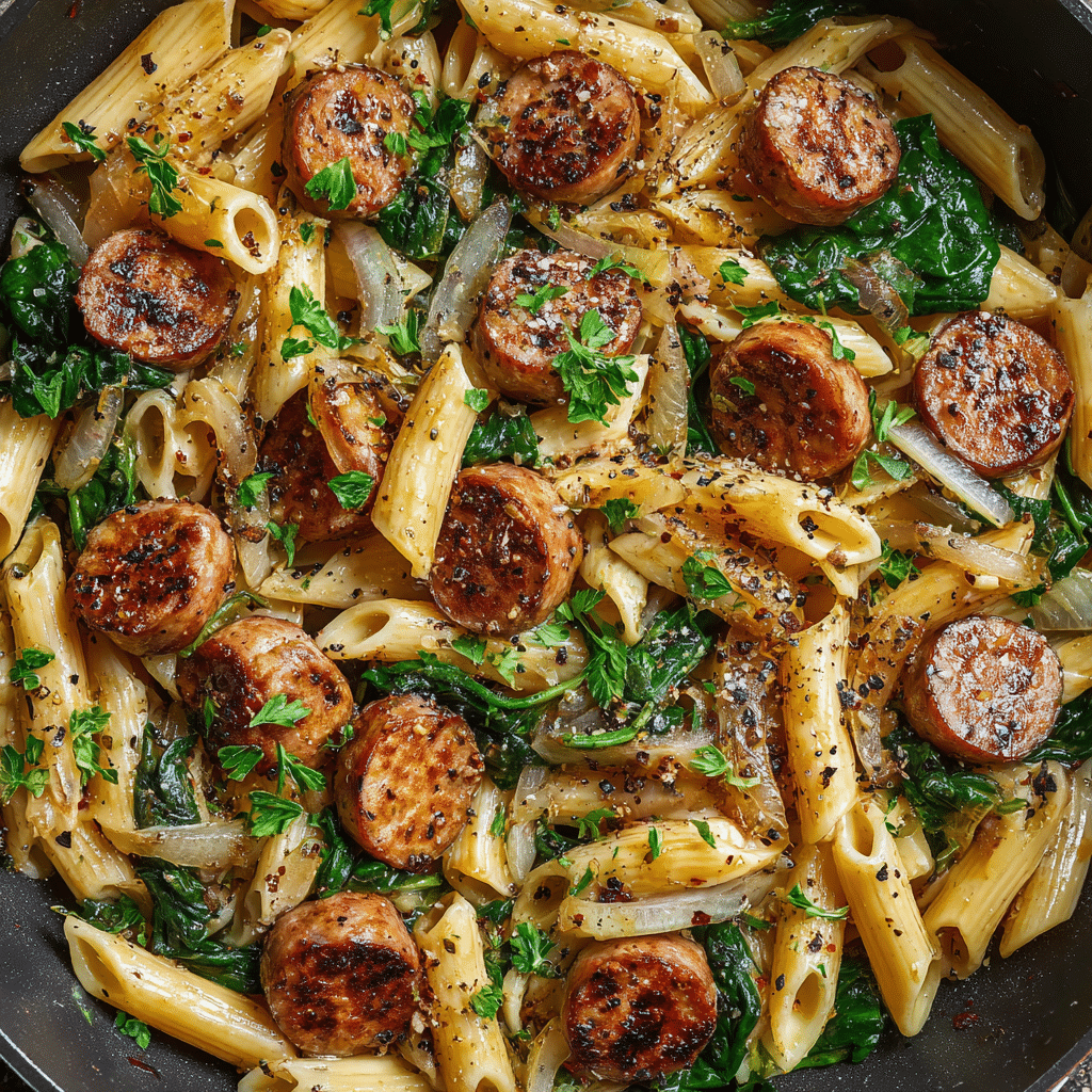 Creamy Cajun Sausage Pasta: A Bold and Satisfying Weeknight Dinner