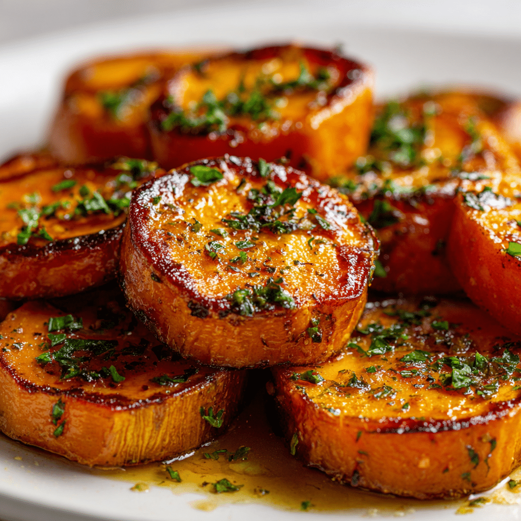 Walnut Maple Roasted Sweet Potatoes – A Sweet & Savory Delight