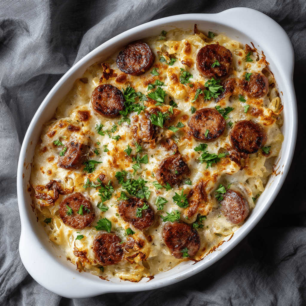 Cheesy Ranch Potatoes and Smoked Sausage (Easy One-Pan Family Dinner)