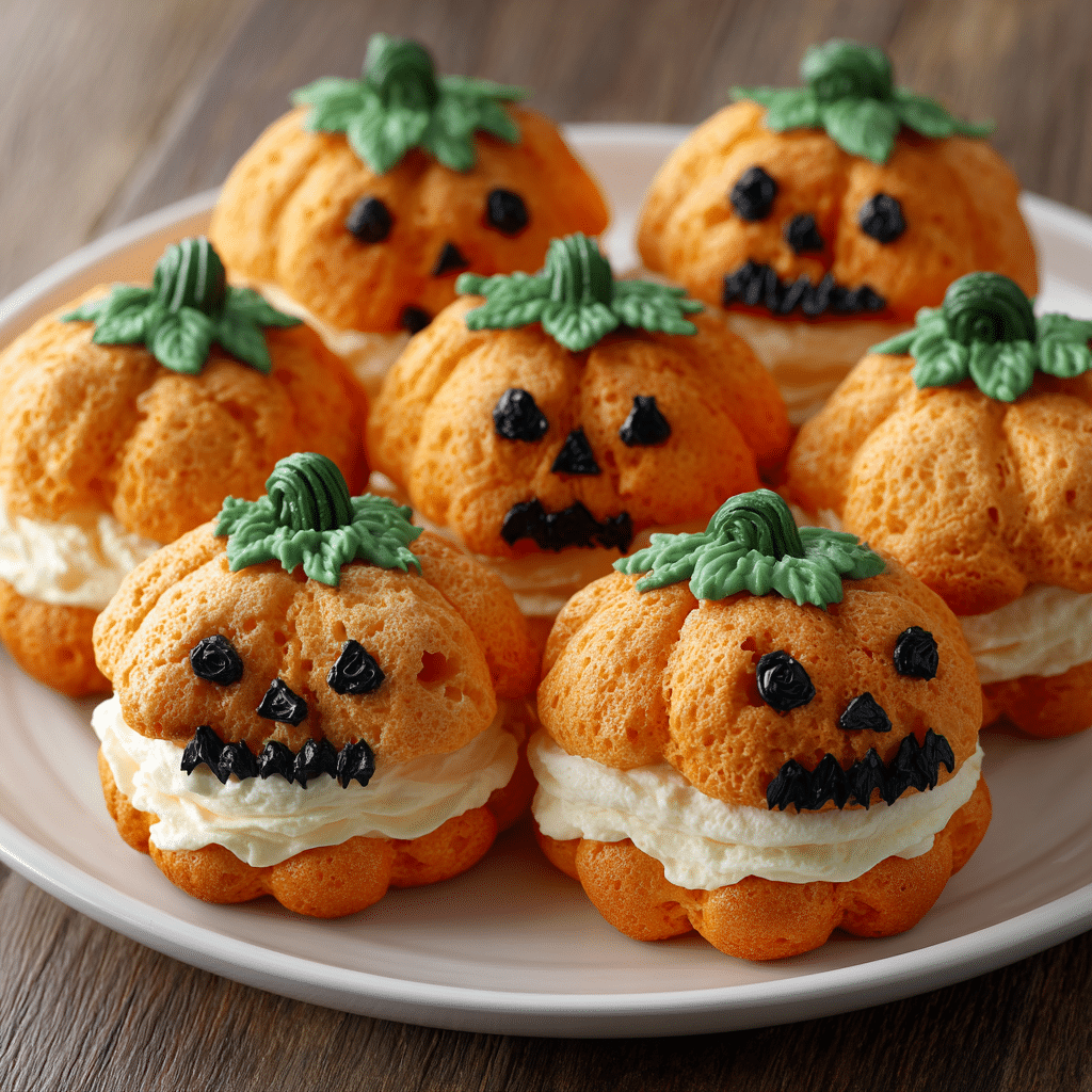 Pumpkin Cream Puffs (Light, Fluffy & Perfect for Fall)