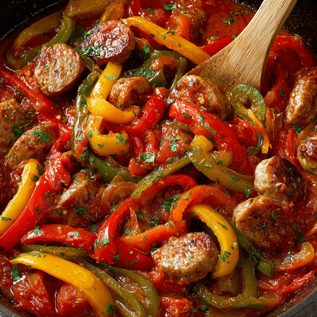 Easy Italian Sausage and Peppers Recipe – One-Pan, Bold & Full of Flavor