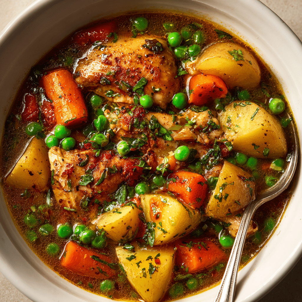 Slow Cooker Chicken Stew (Hearty & Easy Comfort Food)