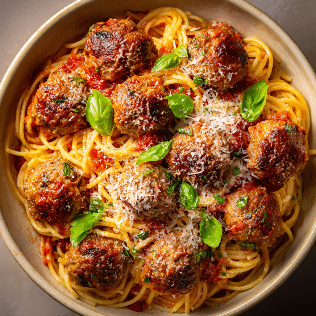 Baked Italian Meatballs: Tender, Juicy, and Oven-Roasted to Perfection