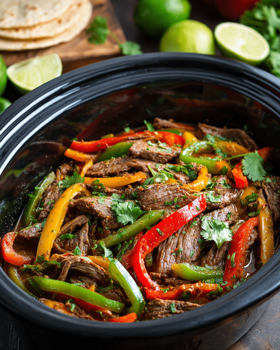 Easy Crockpot Fajitas: A Flavor-Packed, No-Fuss Dinner Recipe