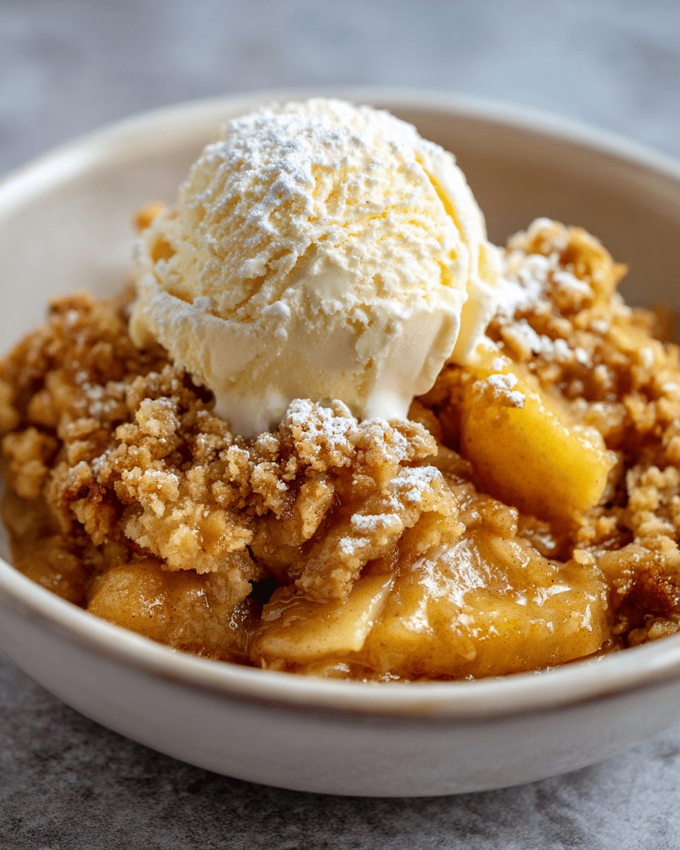 Crockpot Caramel Apple Dump Cake (Warm, Gooey & Crowd-Pleasing)