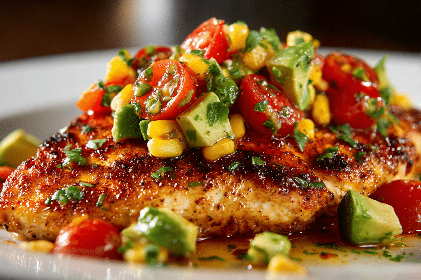 Fiesta Lime Chicken with Avocado – A Zesty, Grilled Southwest Favorite
