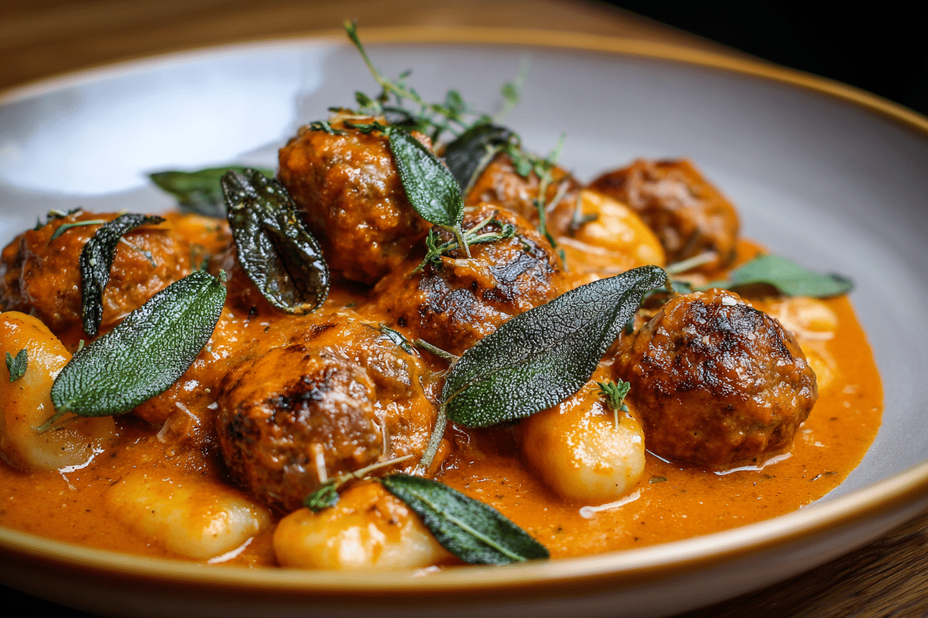 Cozy Pumpkin Sage Meatballs – A Fall-Inspired Comfort Dish