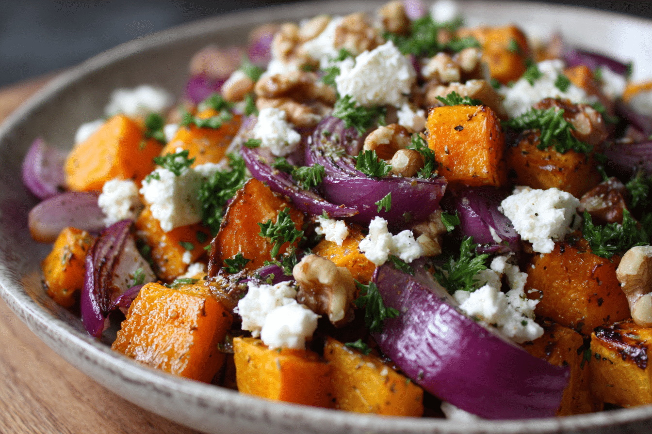 Easy Maple Glazed Pumpkin with Feta – A Sweet & Savory Fall Favorite