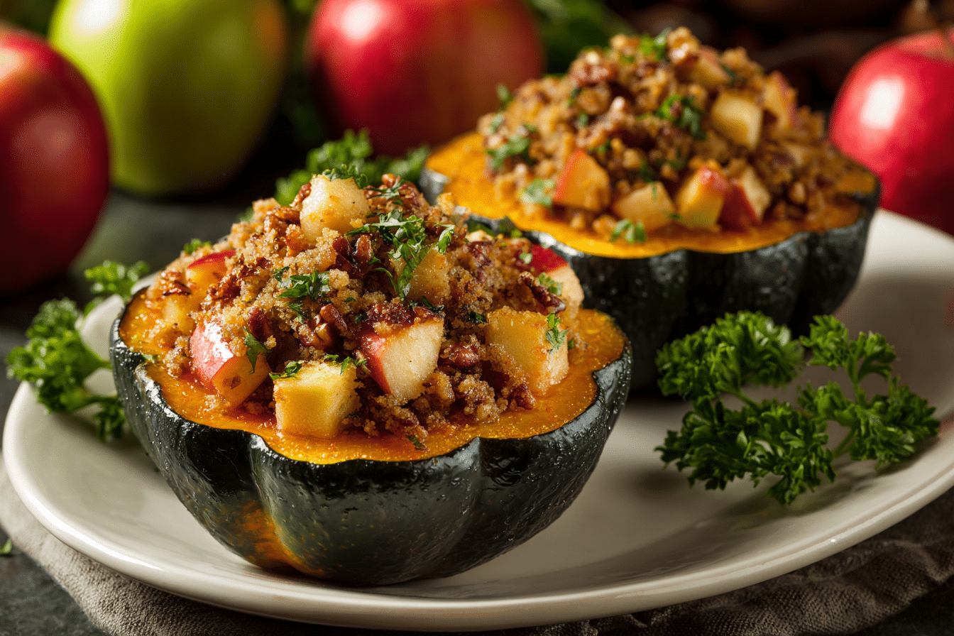 Delicious Apple Stuffed Acorn Squash – A Cozy Fall Favorite