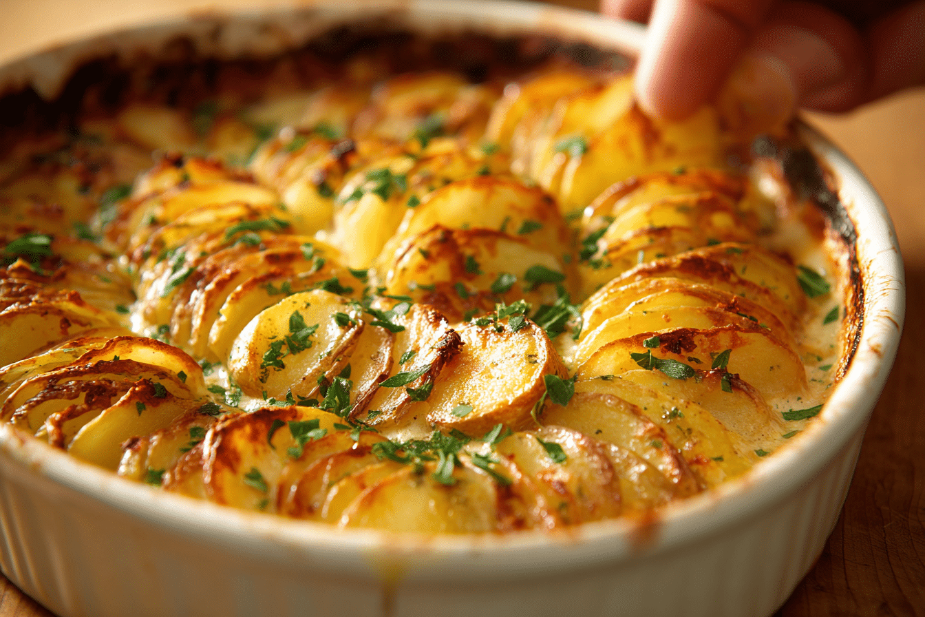 Cheesy Au Gratin Potatoes – A Comforting, Creamy Classic