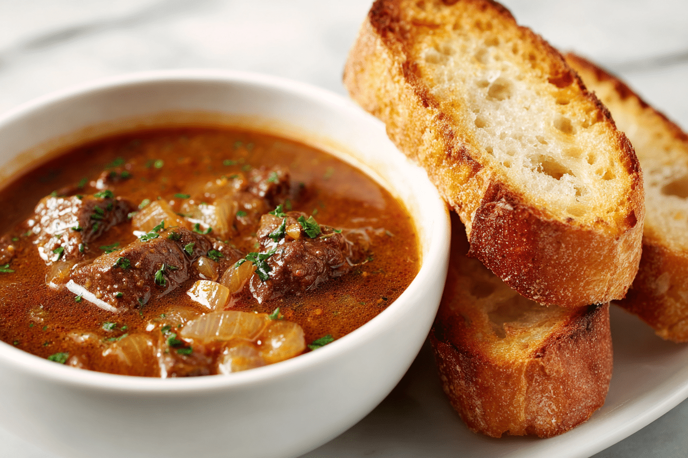 French Onion Beef Short Rib Soup – Rich, Hearty & Deeply Savory
