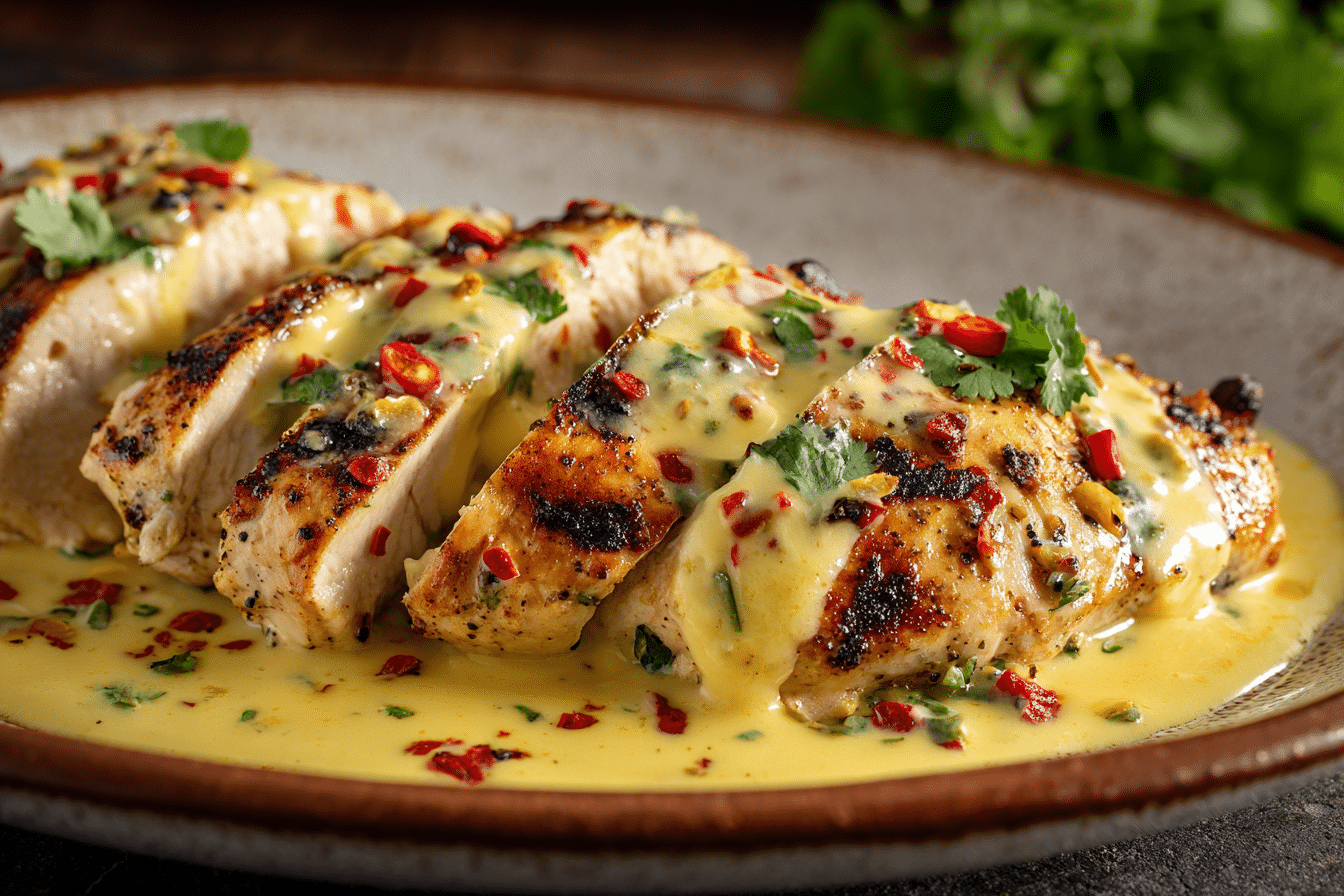 Mexican Chicken with Cheese Sauce – Creamy, Spicy & Family-Friendly