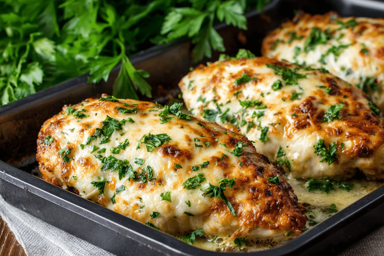 Garlic Parmesan Chicken Meatloaves – Easy Individual Dinners Full of Flavor