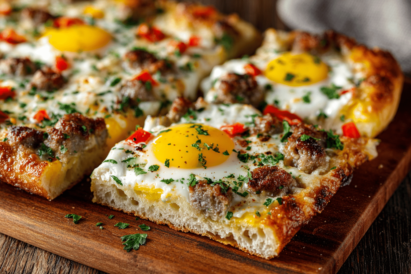 Sausage Breakfast Pizza – A Savory Morning Favorite