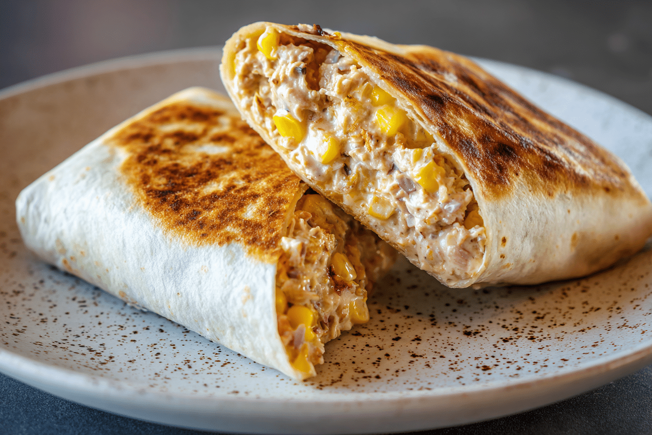 Tuna Melt Wrap: 15-Minute Cheesy, Savory, No-Fuss Comfort Wrap