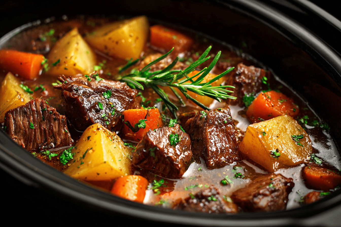 High-Protein Crock Pot Beef Stew: 8-Hour Hearty, Muscle-Fueling Classic