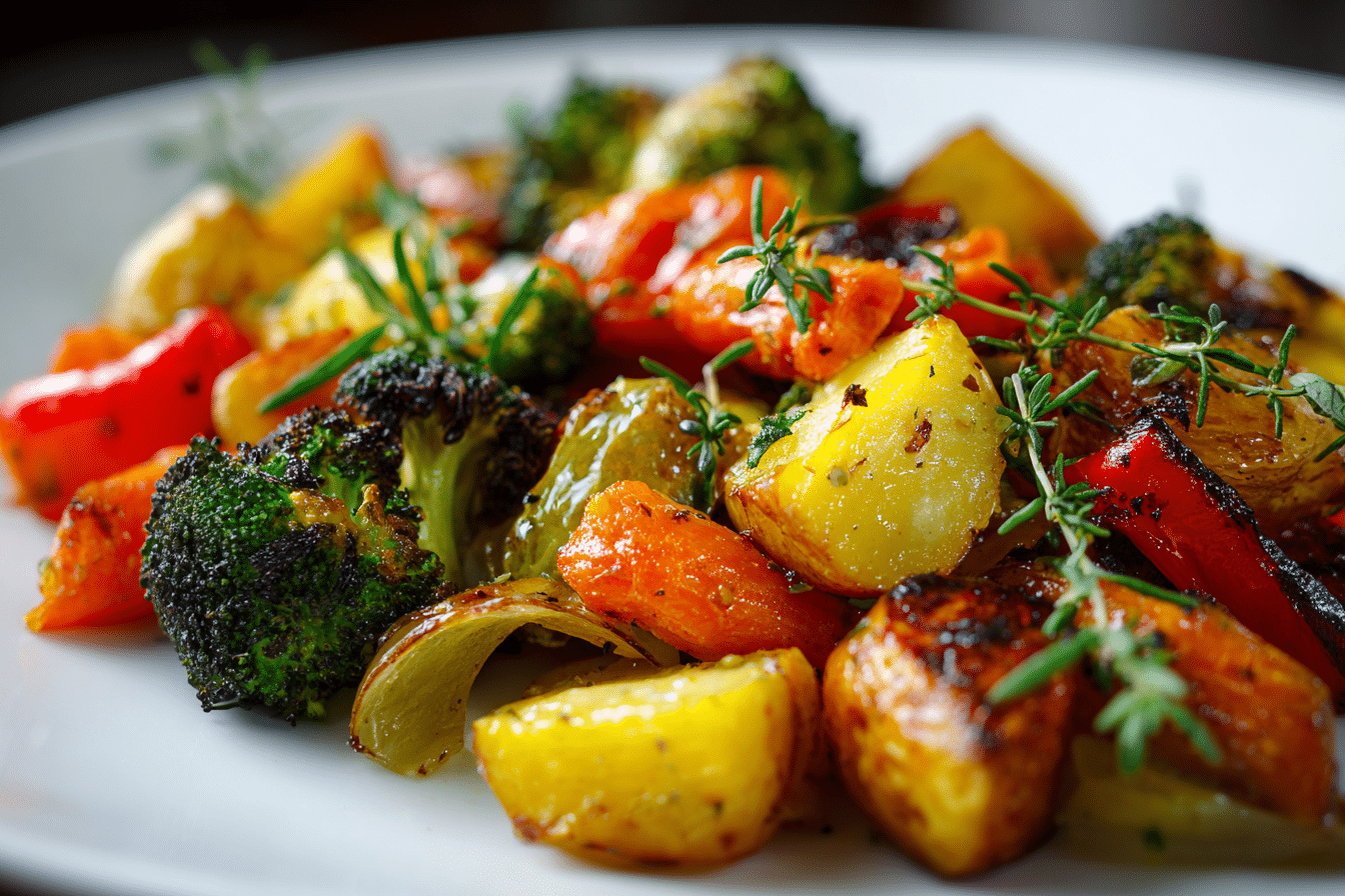 Garlic Roasted Vegetables – Easy, Flavorful & Perfect Every Time