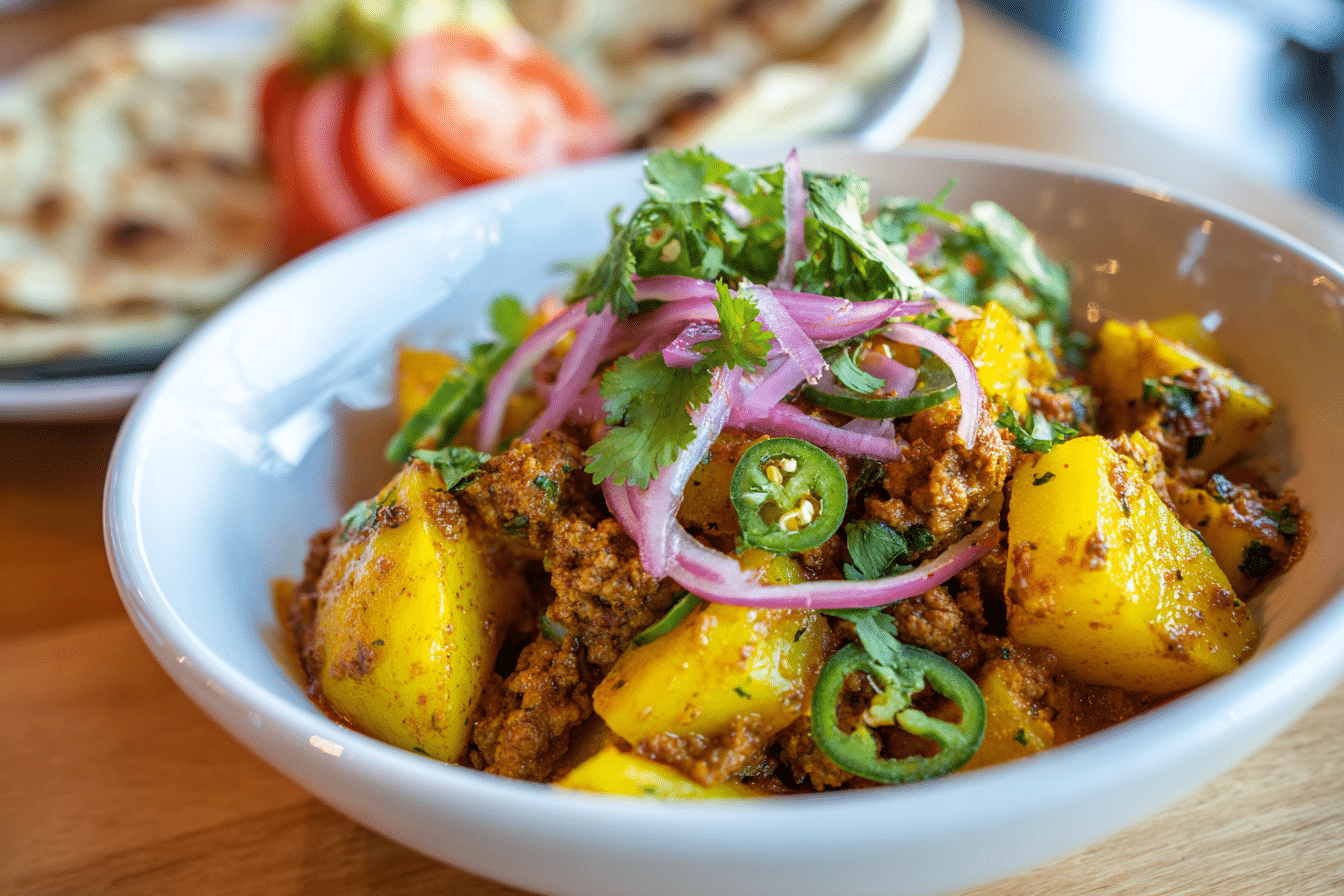Aloo Keema (Ground Meat with Potatoes) – A Comforting One-Pot Classic