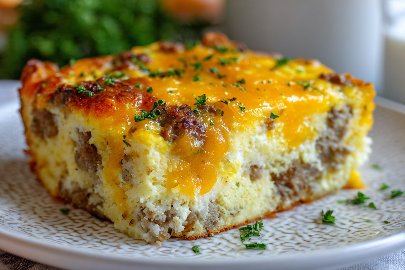 Easy Sausage and Egg Casserole: 5 Hearty Morning Layers