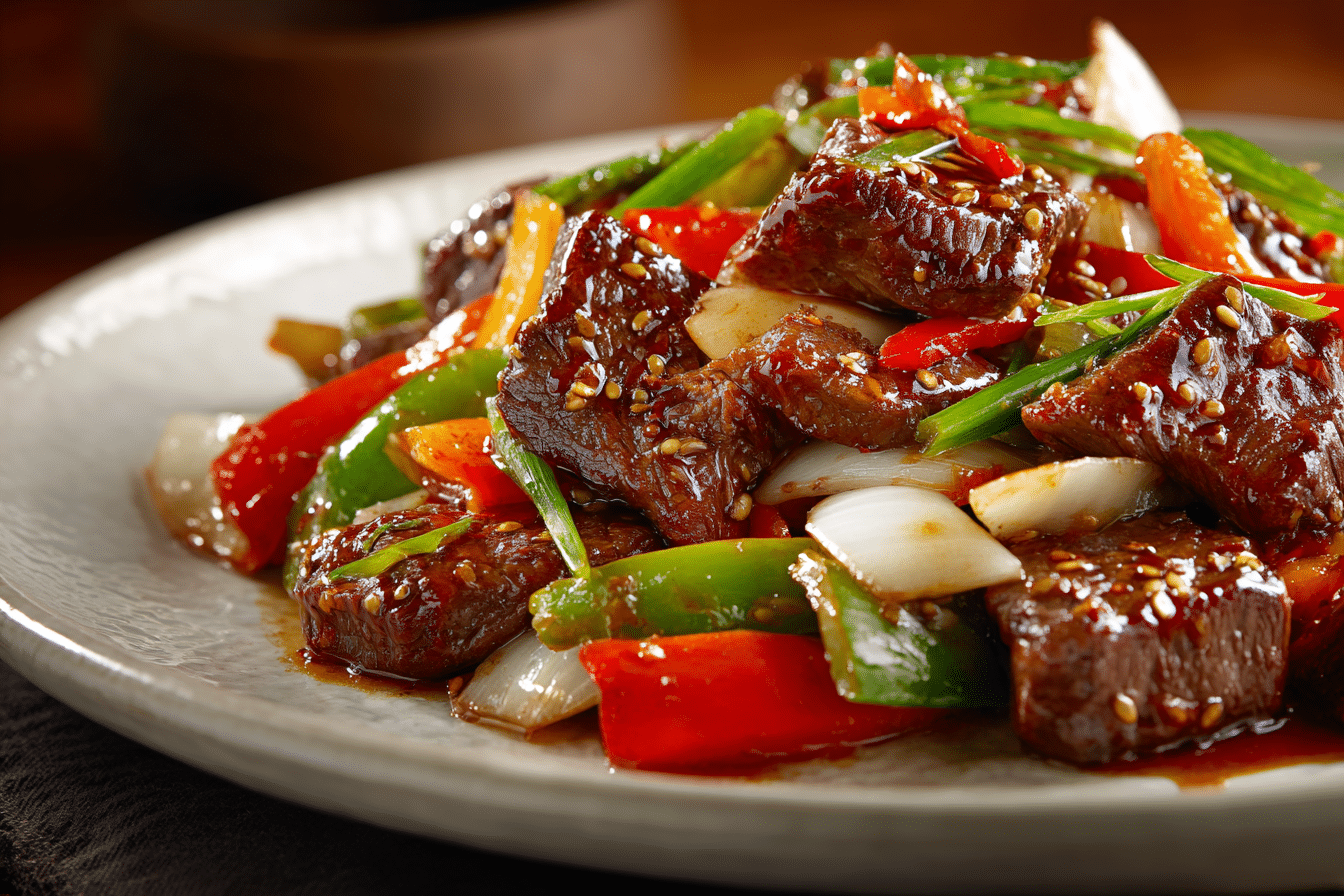 Pepper Steak with Bell Peppers and Onion: 6-Ingredient Bold Savory Classic